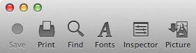 image of new toolbar icons